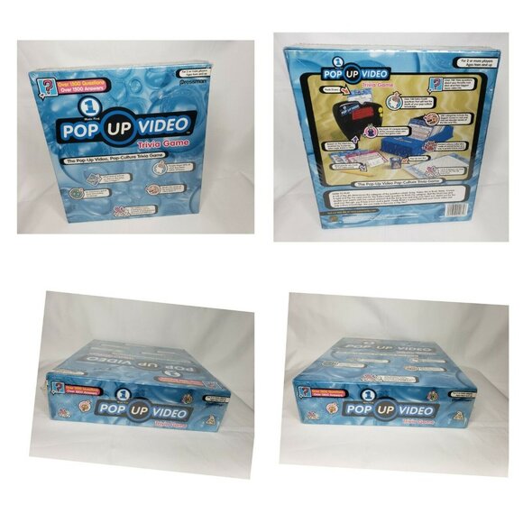 Vintage VH1 Pop Up Video 90s Music Trivia Board Game Culture Pressman TV Show - Picture 2 of 7